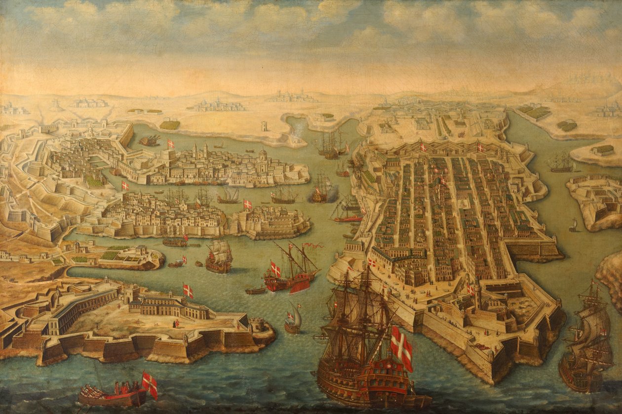 Valletta und die drei Städte von Maltese School