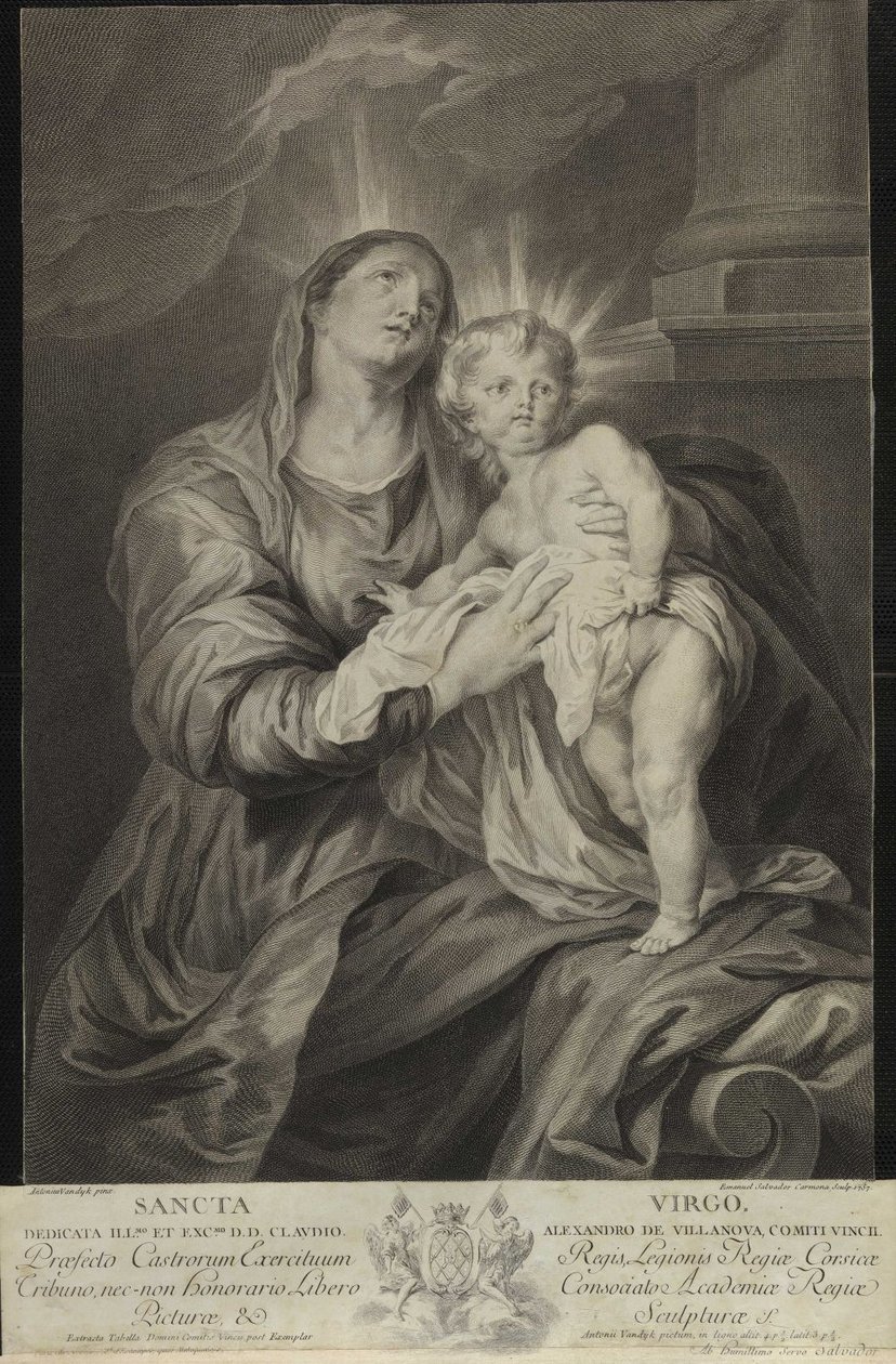 Sancta Virgo von Manuel Salvador Carmona