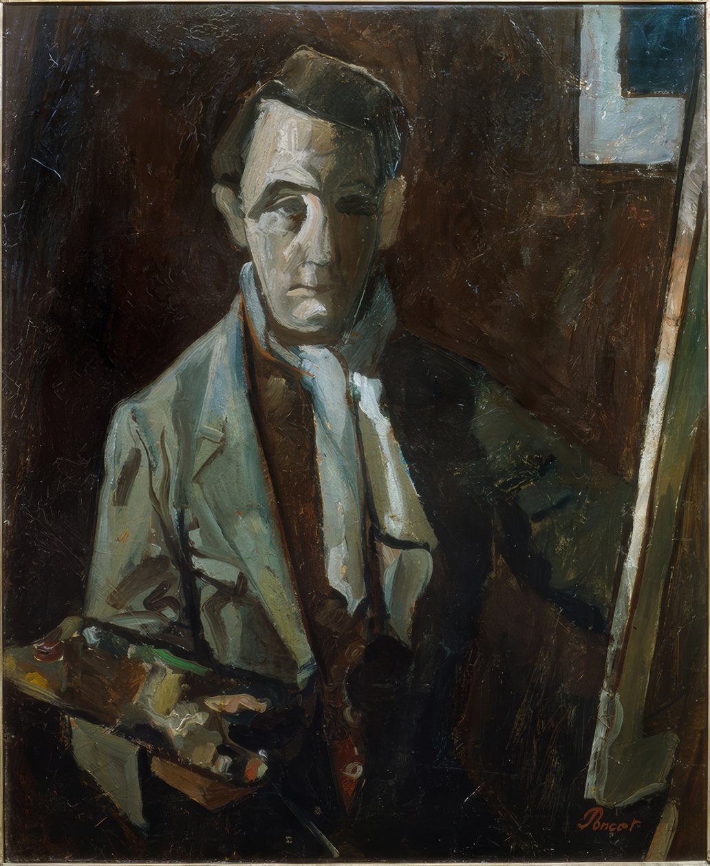 Selbstporträt von Marcel Poncet von Marcel Poncet