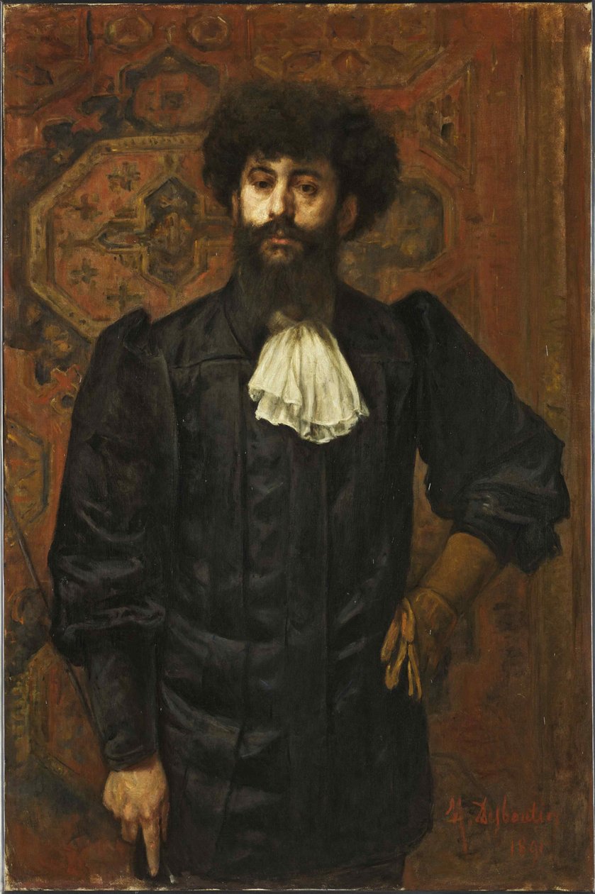 Le Sar Joséphin Péladan 1858-1918, 1891 von Marcellin Gilbert Desboutin