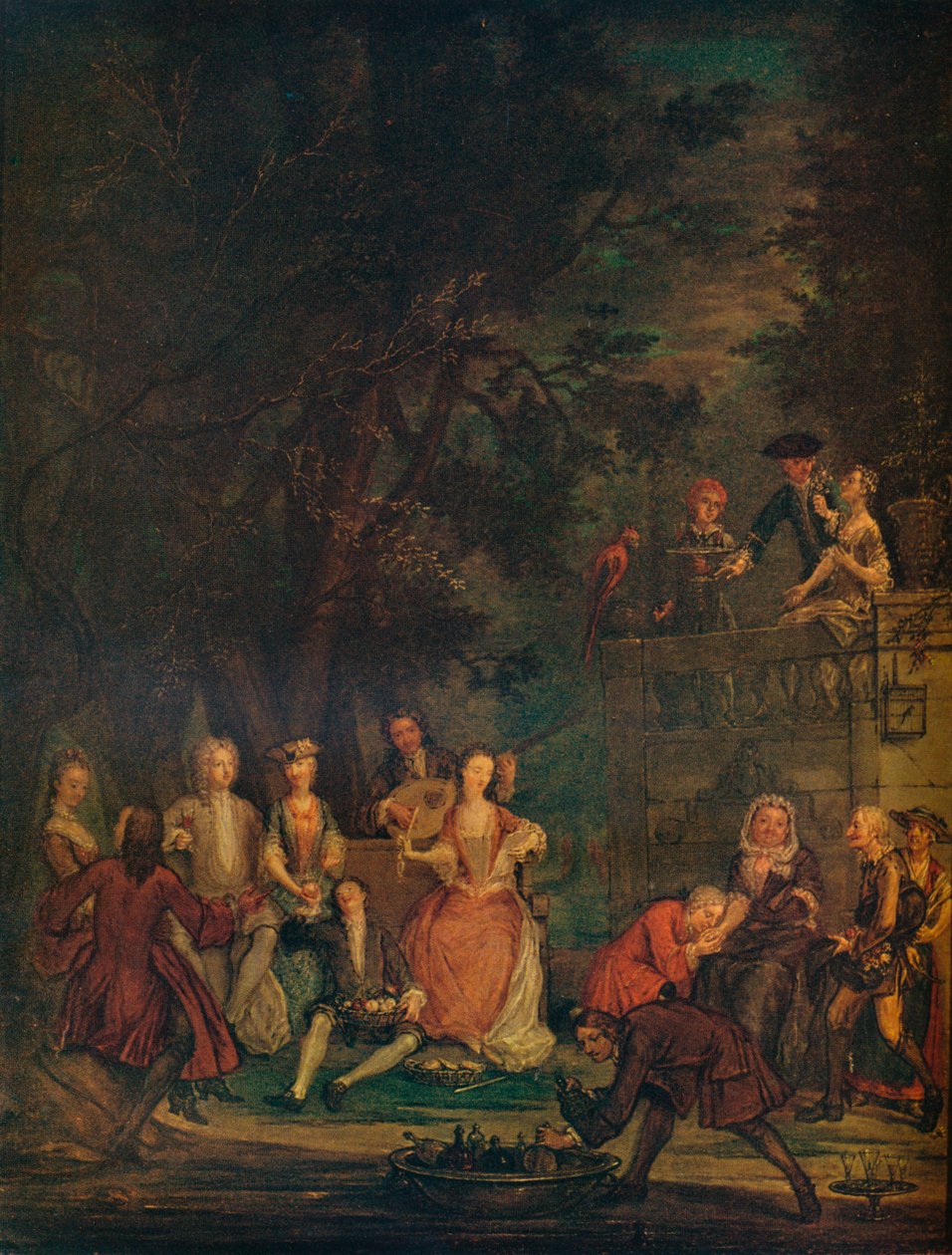 Ein Gesprächsstück von Marcellus Laroon the Younger
