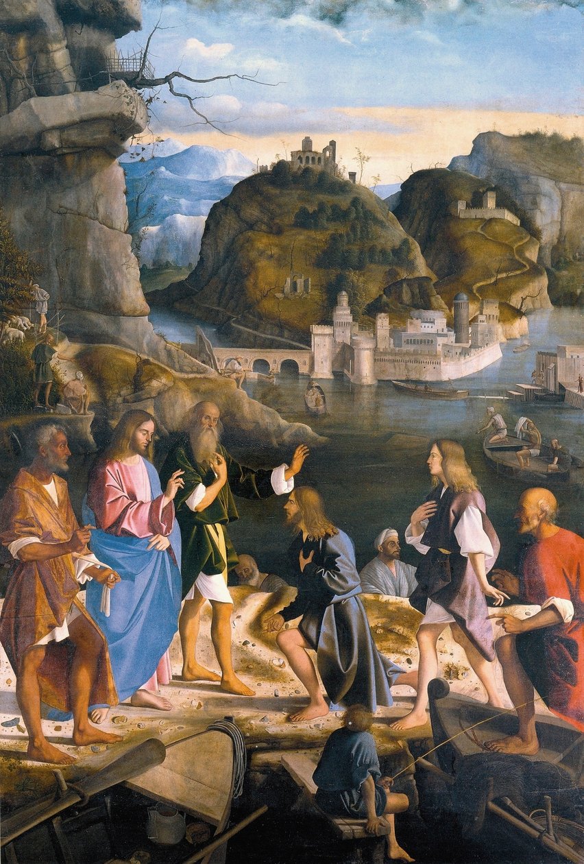 Ruf der Söhne des Zebedäus von Marco Basaiti