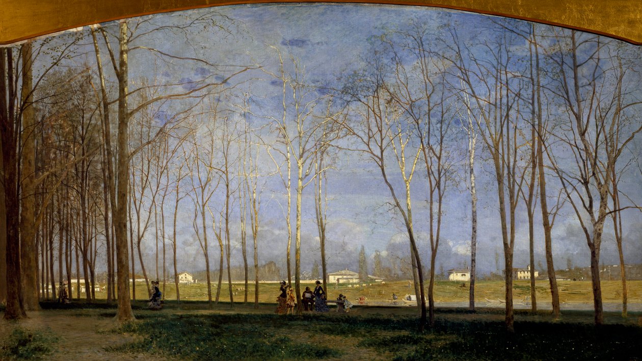Ufer des Po in Turin von Marco Calderini
