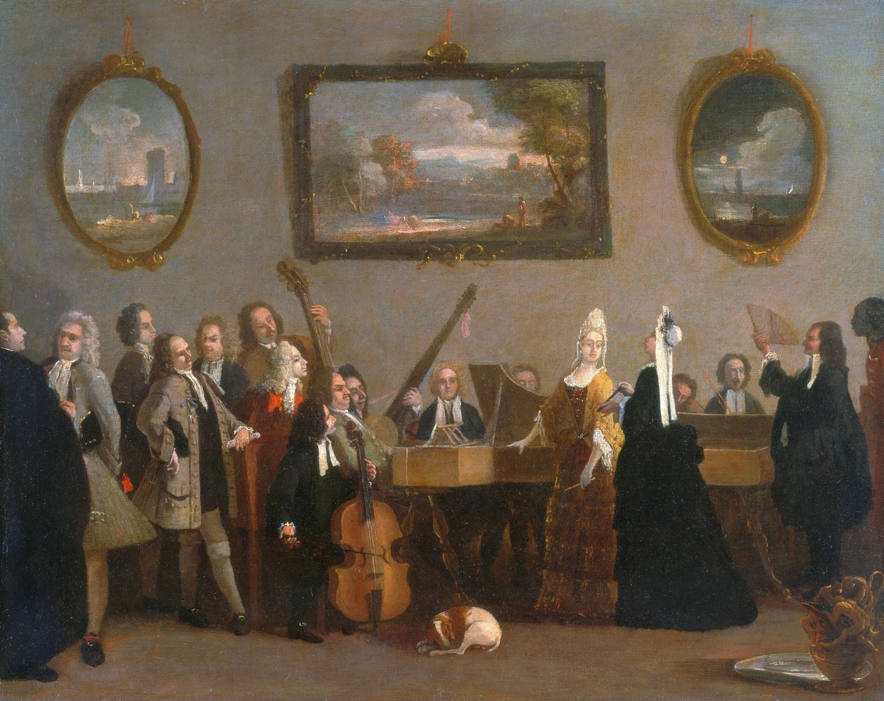 Probe einer Oper von Marco Ricci