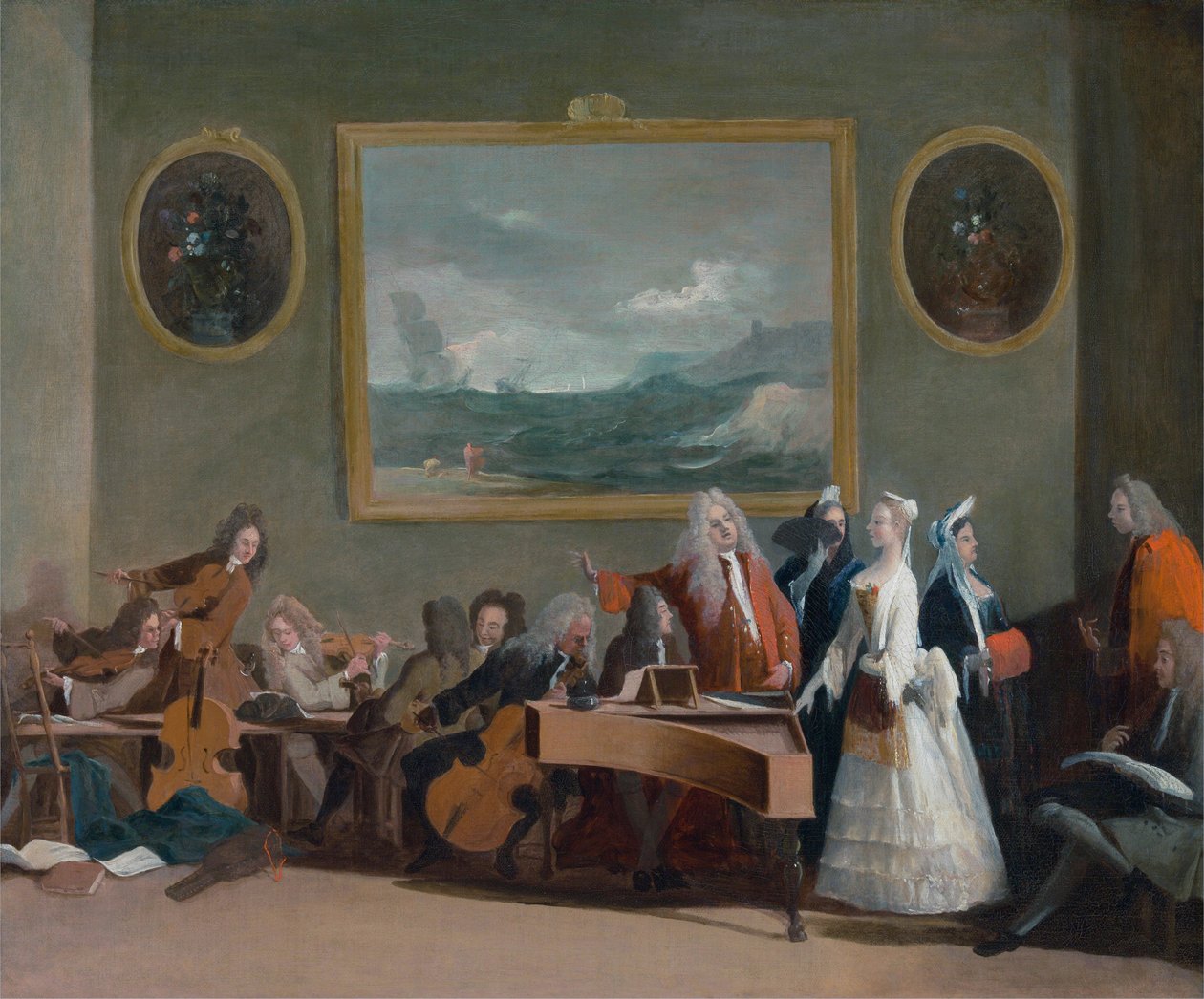 Probe einer Oper von Marco Ricci