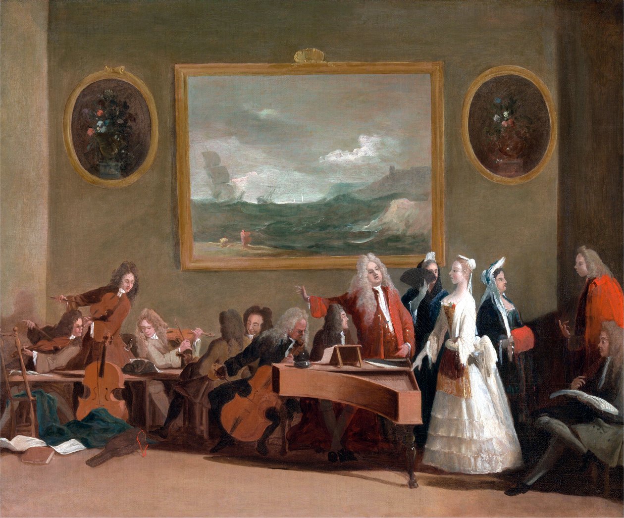 Probe einer Oper von Marco Ricci