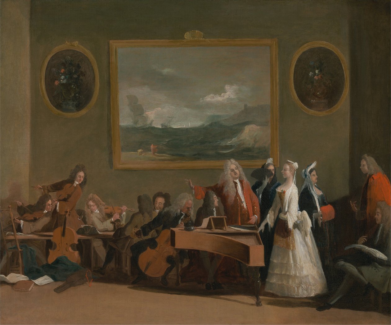 Probe einer Oper von Marco Ricci