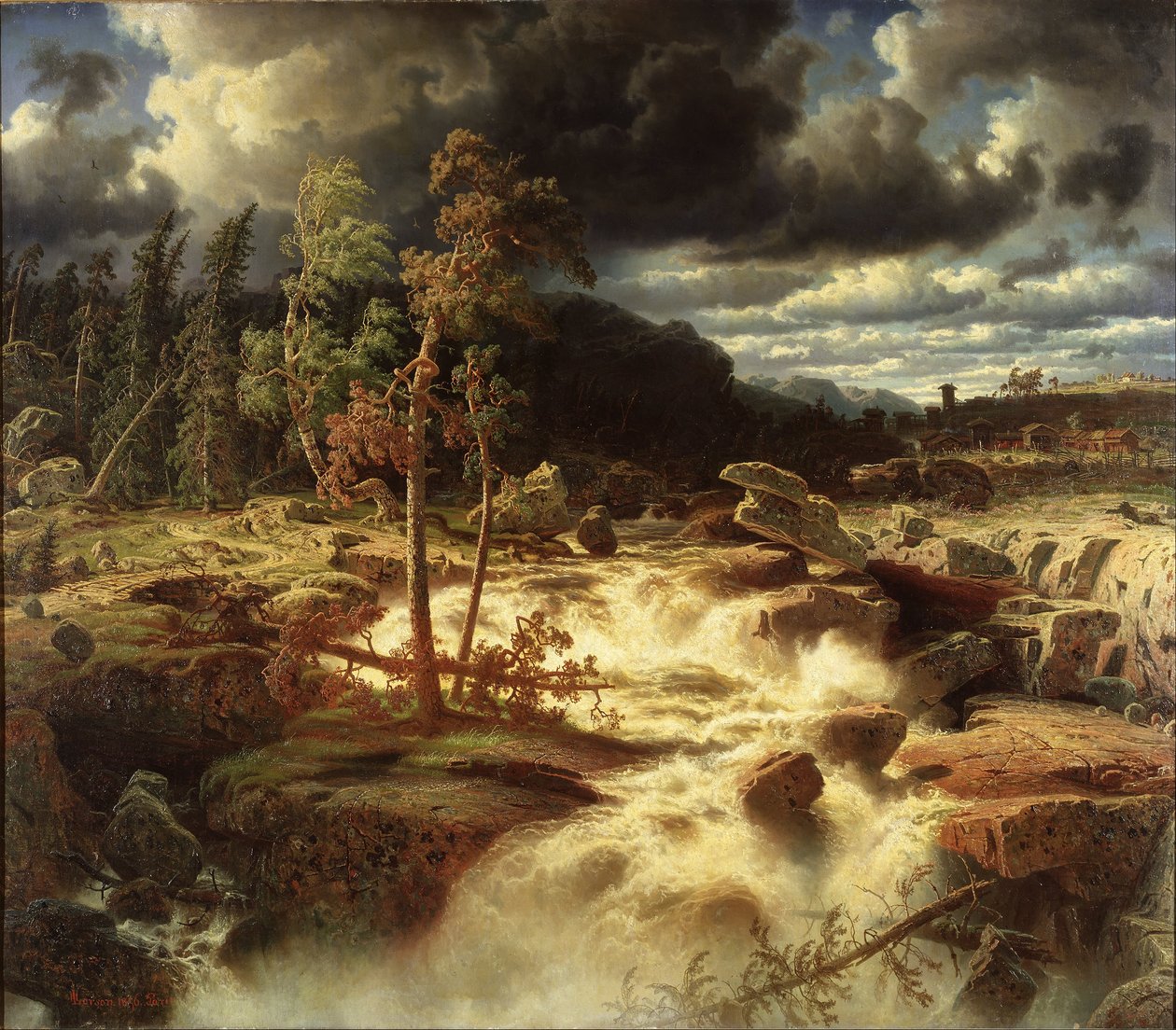 Wasserfall in Småland von Marcus Larson