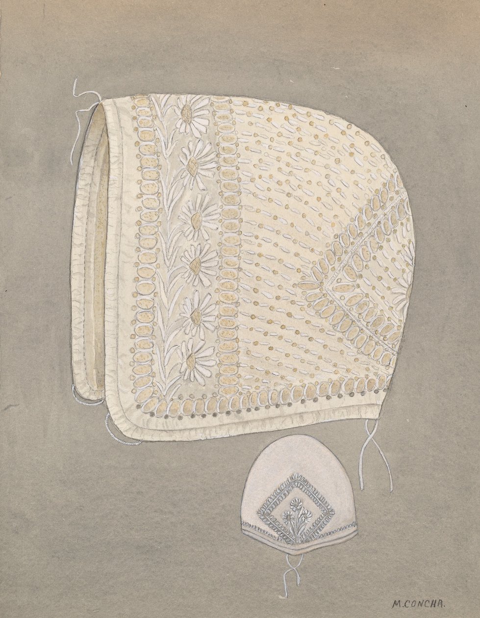 Babymütze, ca. 1937 von Margaret Concha