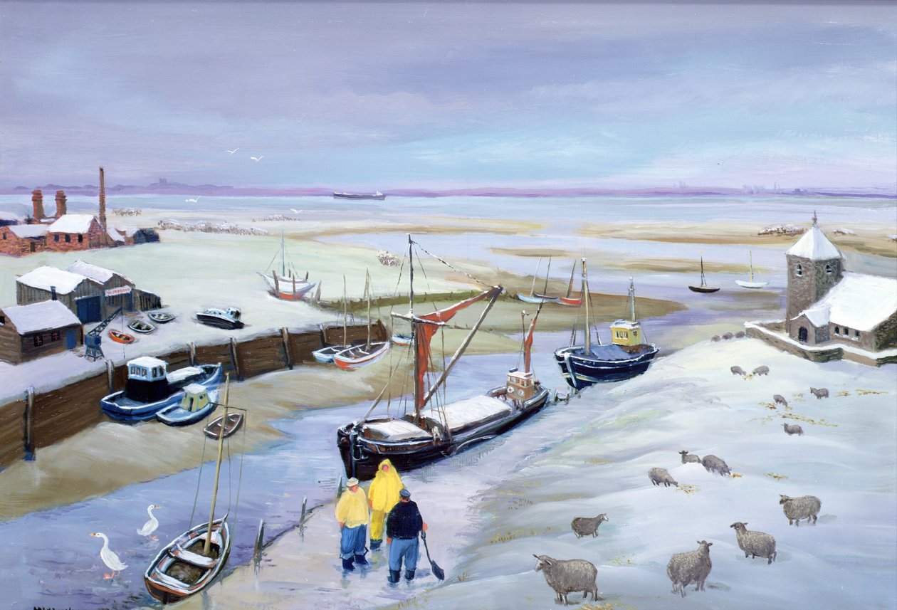 Gefrorener Bach von Margaret Loxton