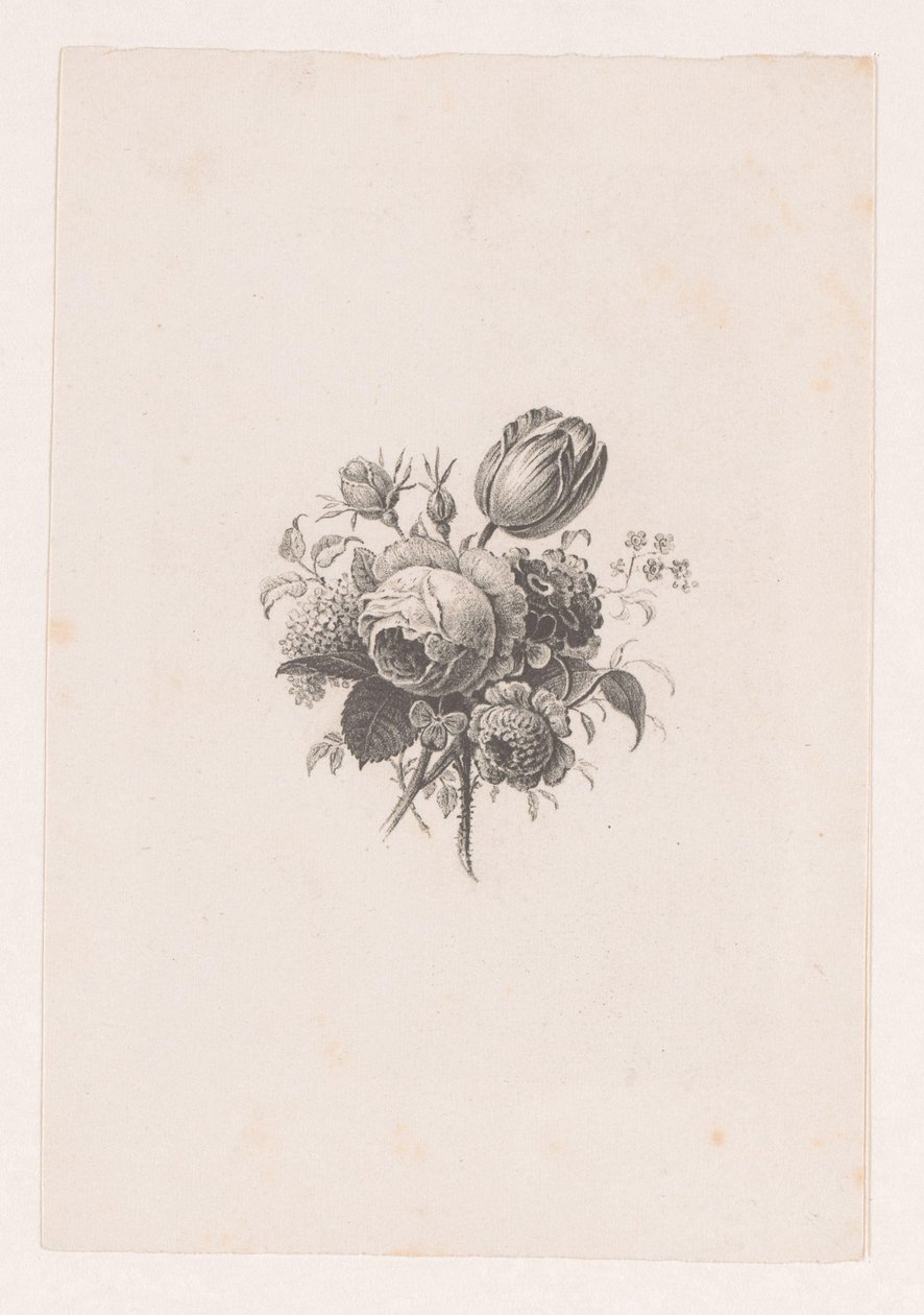 Blumenstrauß von Maria Geertruida de Goeje Barbiers (attributed to)