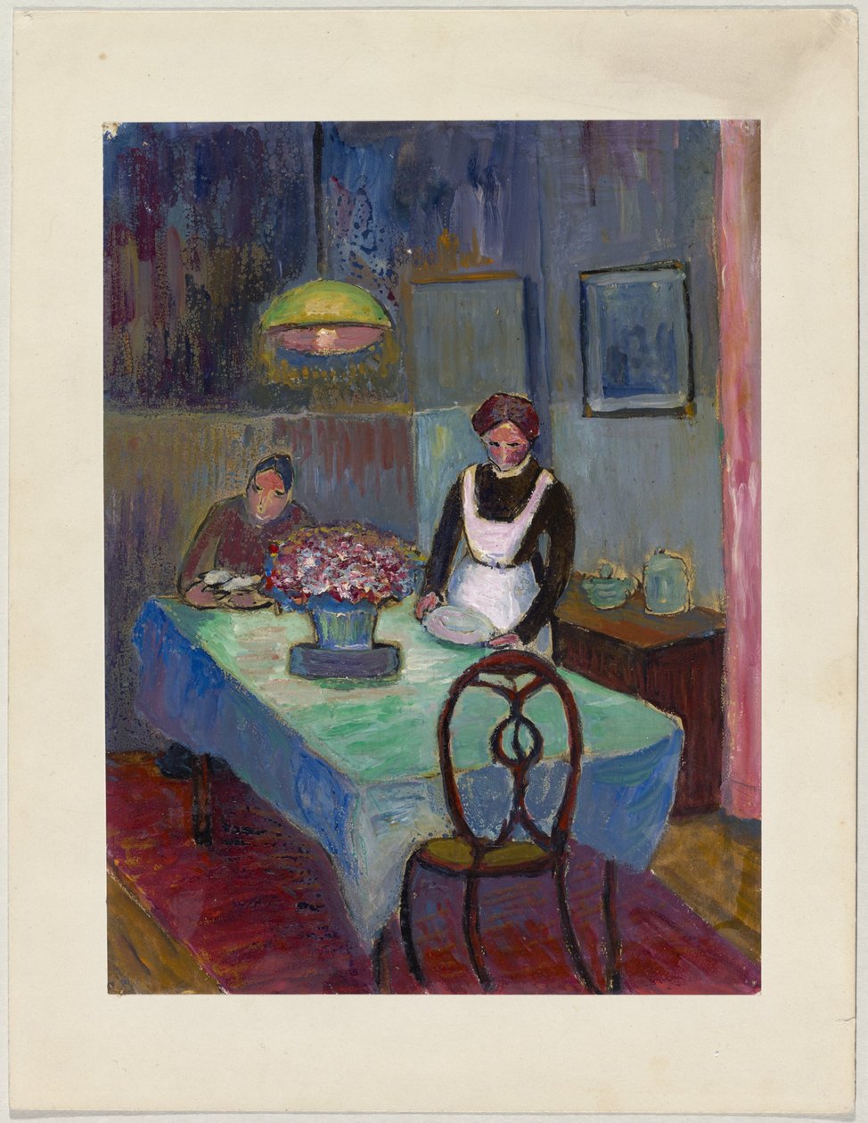Im Hause Chrustovs bei St. Prex von Marianne von Werefkin