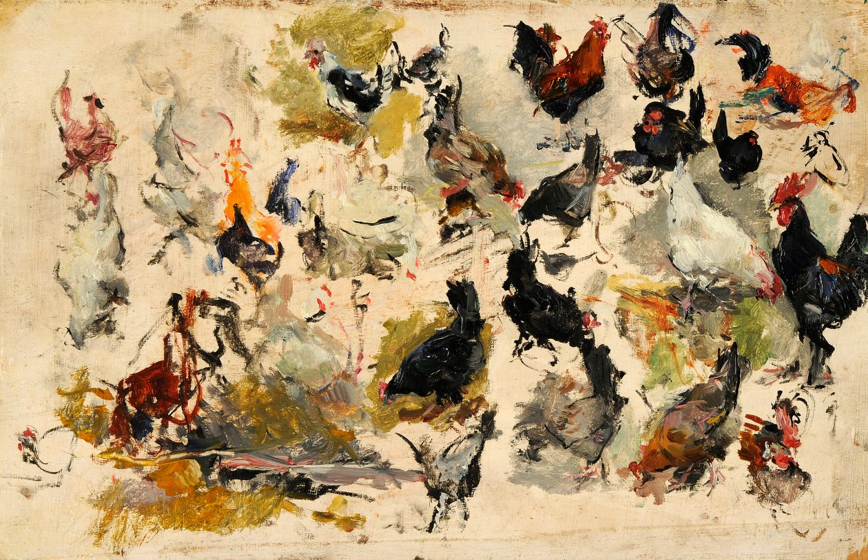 Hahn-Studie, 1869 von Marià Fortuny