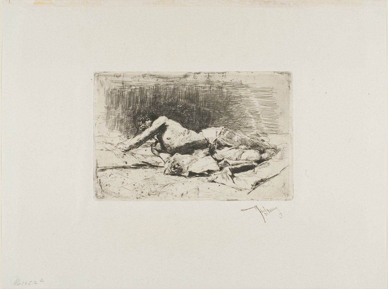 Mann rollt von Mariano Fortuny y Marsal