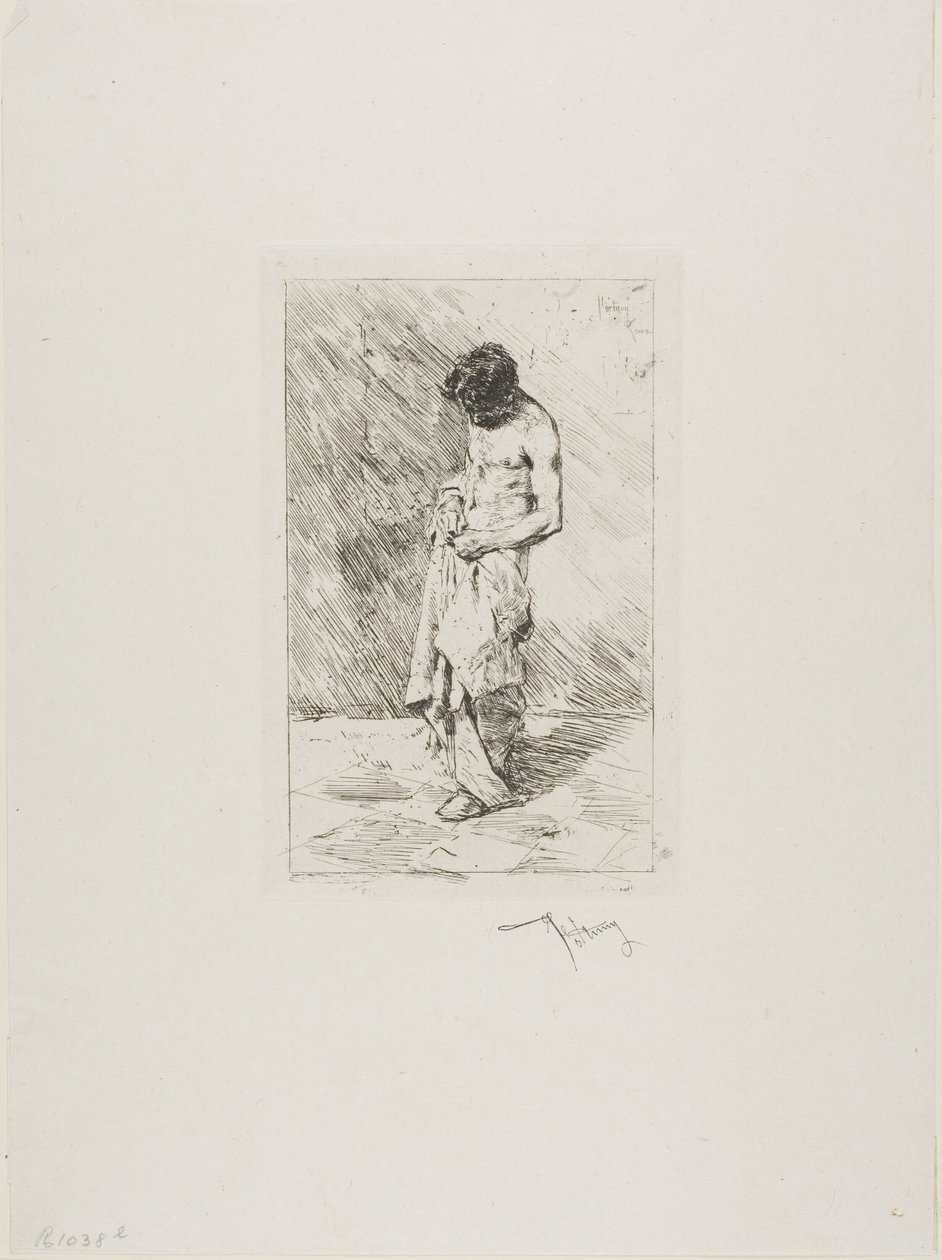 Der schmutzige Mann von Mariano Fortuny y Marsal