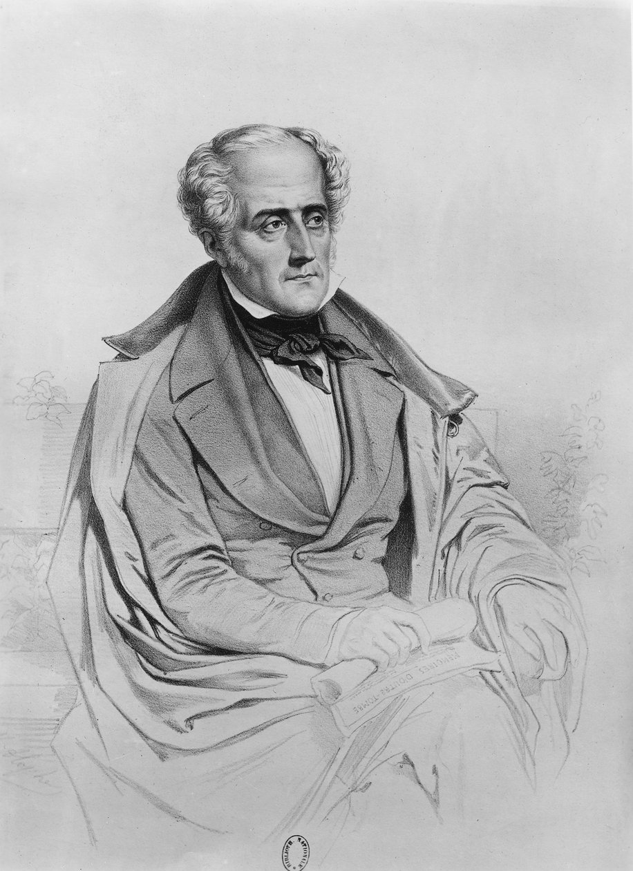 Porträt von Chateaubriand von Marie Alexandre Alophe