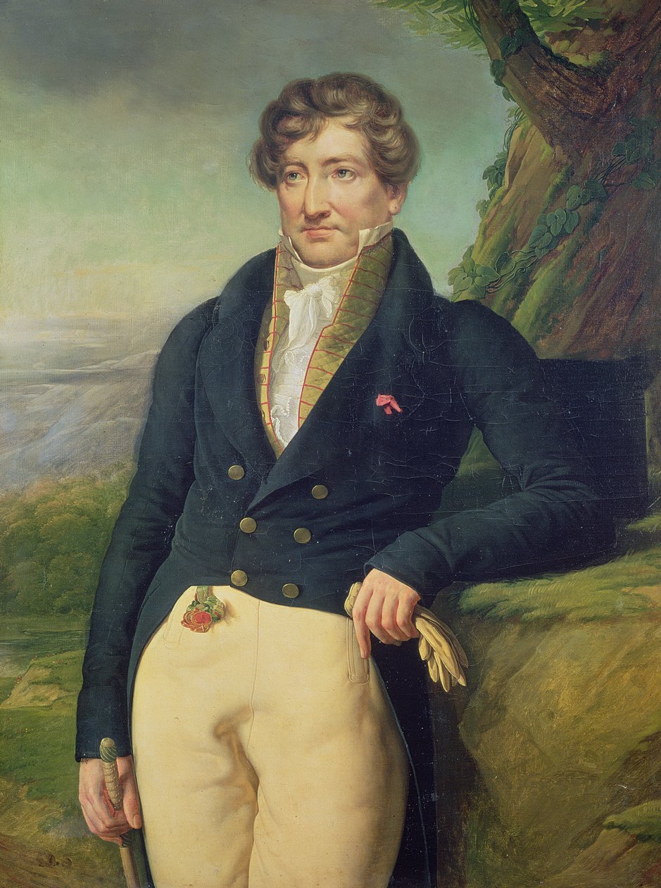Porträt des französischen Zoologen und Paläontologen Georges Cuvier (1769-1832) von Marie Nicolas Ponce Camus