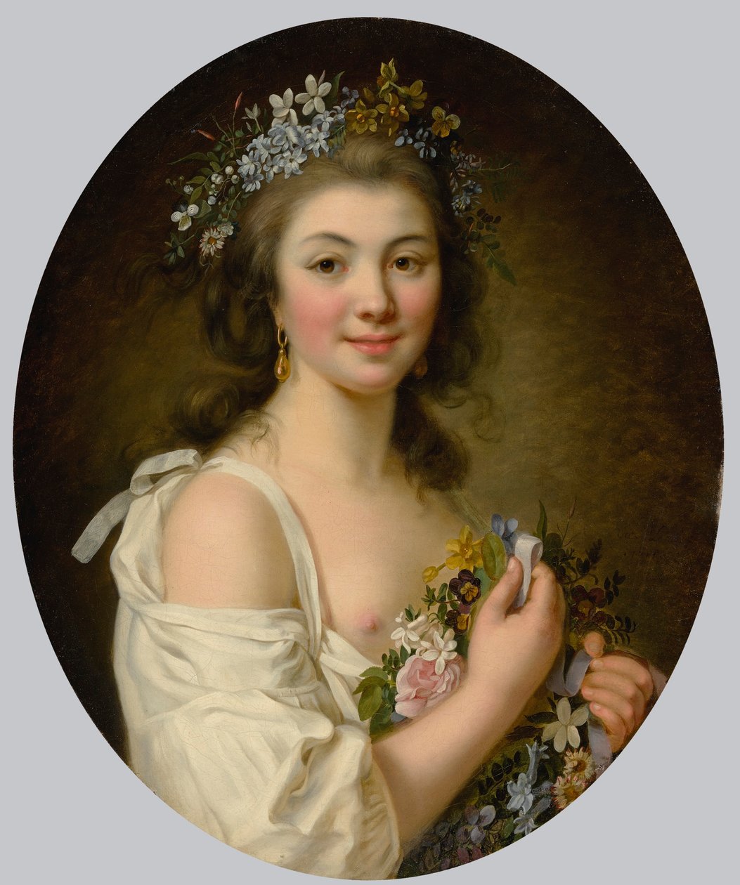 Porträt von Madame de Genlis von Marie Victoire Lemoine