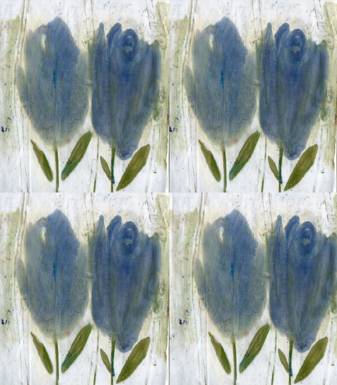 Blaue Tulpen von Marina Falco