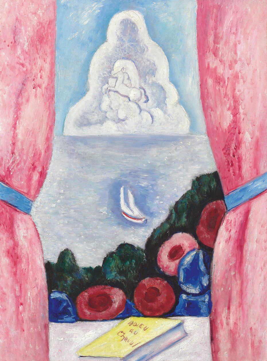 Blick aus einem Fenster von Marsden Hartley