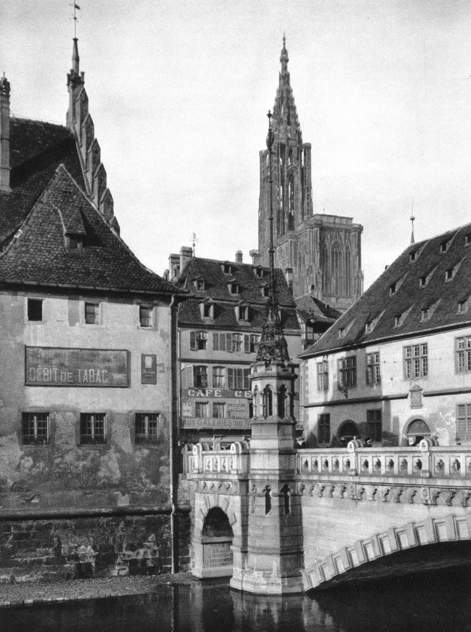 Straßburg, Elsass, Frankreich, 1937 von Martin Hurlimann