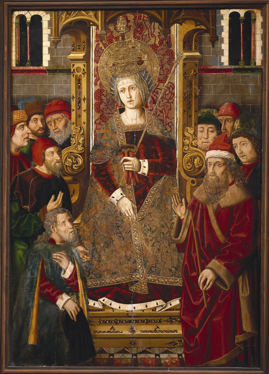 Heilige Helena von Martin & Ximenez Miguel (fl.1466 1505) Bernat