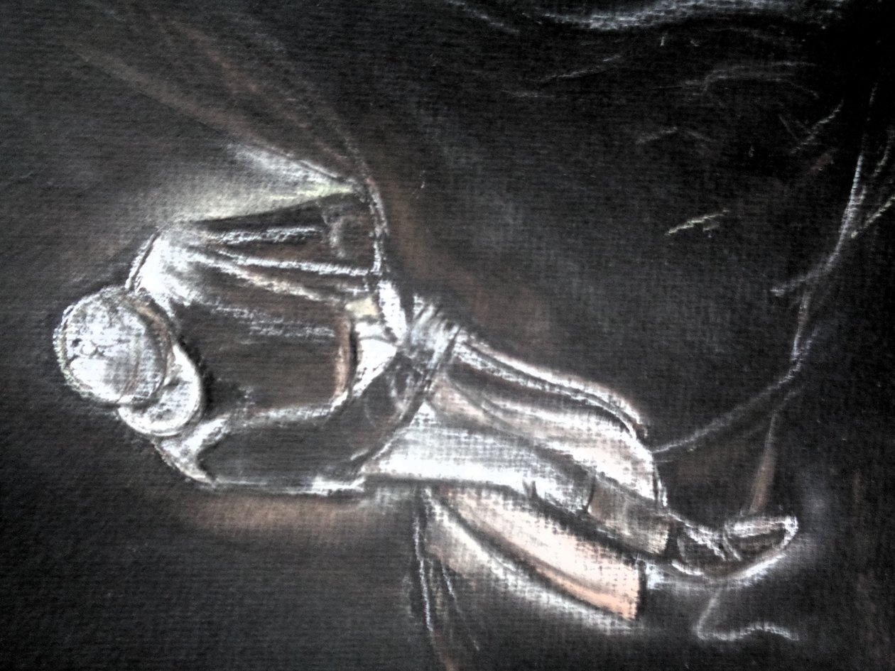 Studie nach Degas - Hommage von Martina Konitzky