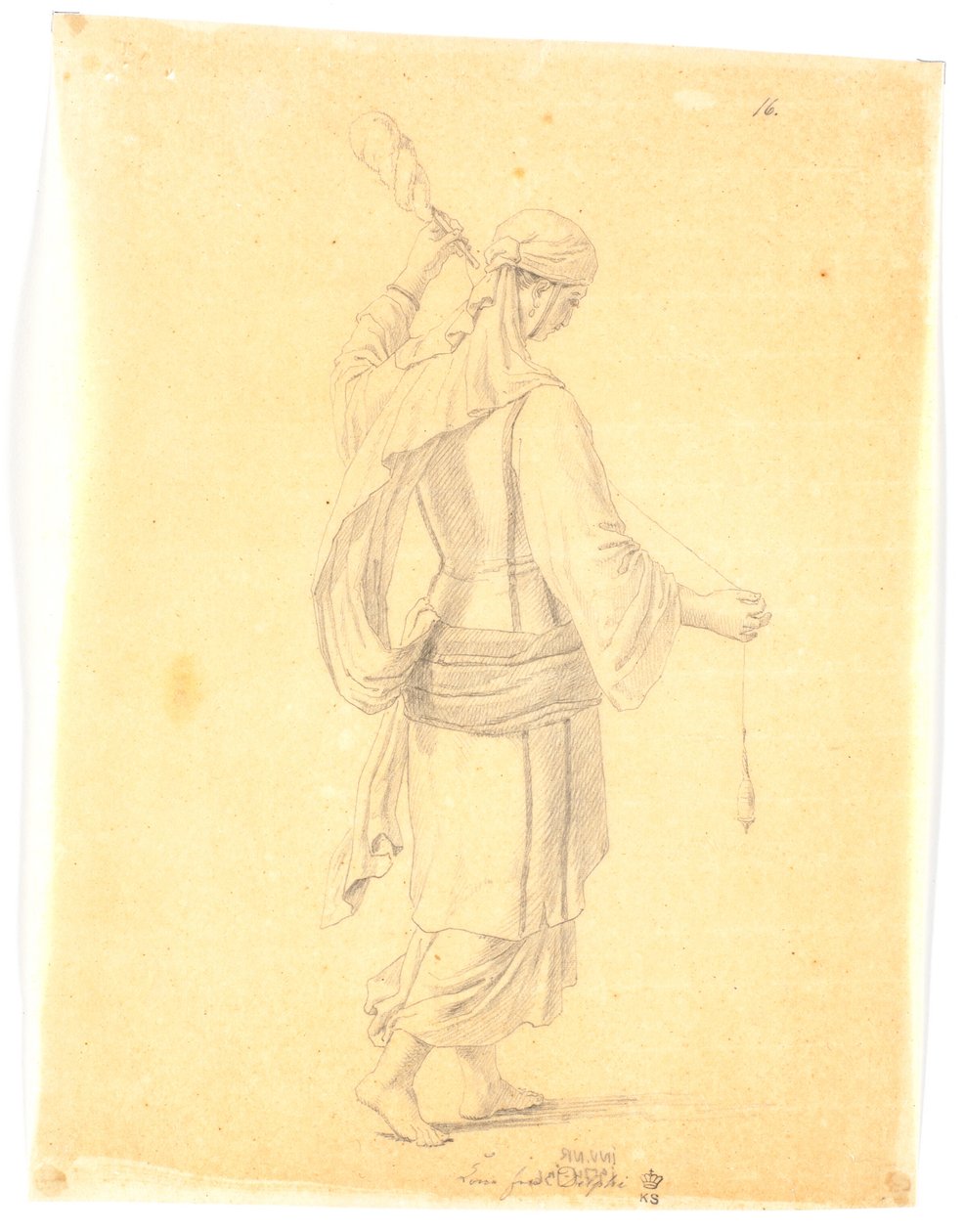 Frau aus Delphi von Martinus Rørbye