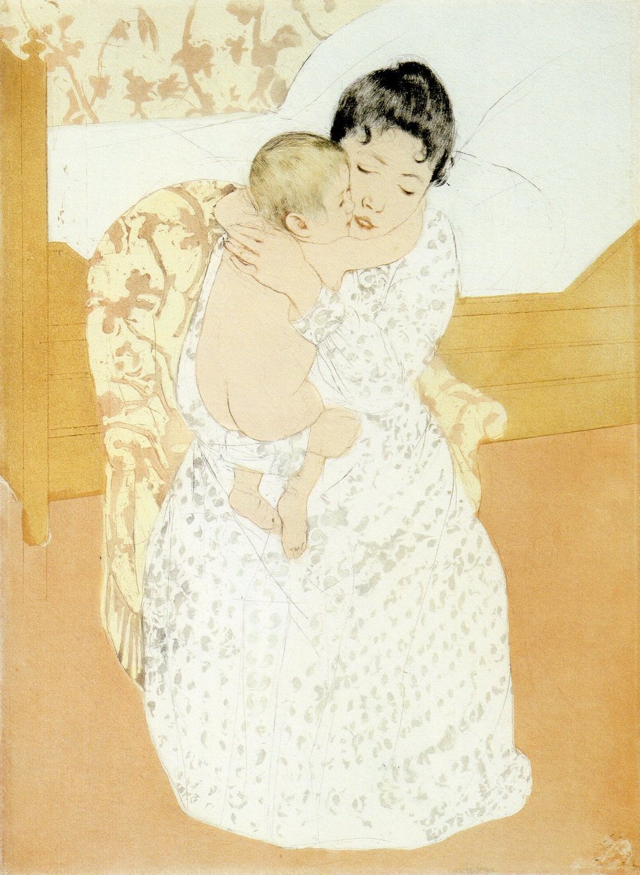 Mary Cassatt - Die Frisur von Mary Cassatt