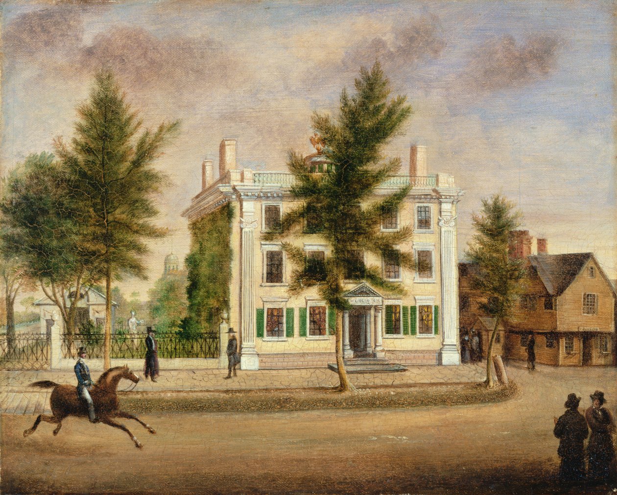 Pickman-Derby-Haus, 74 Washington Street, Salem, Massachusetts, ca. 1825 von Mary Jane Derby