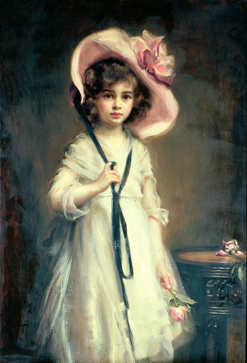 Porträt von Nancy, Tochter von Arthur Tooth von Mary Lemon Waller
