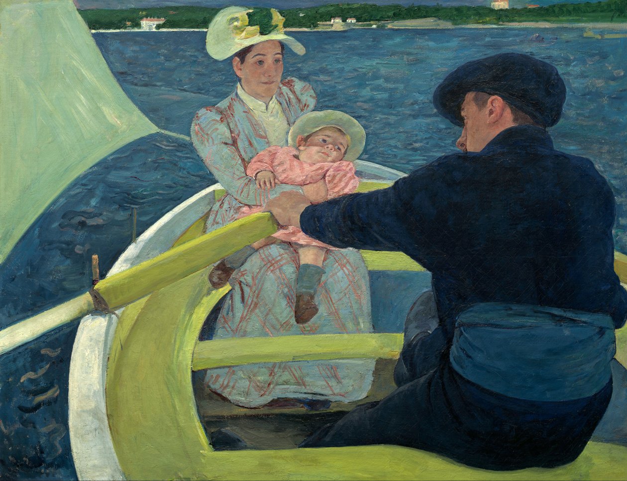 Die Bootsfahrt von Mary Cassatt