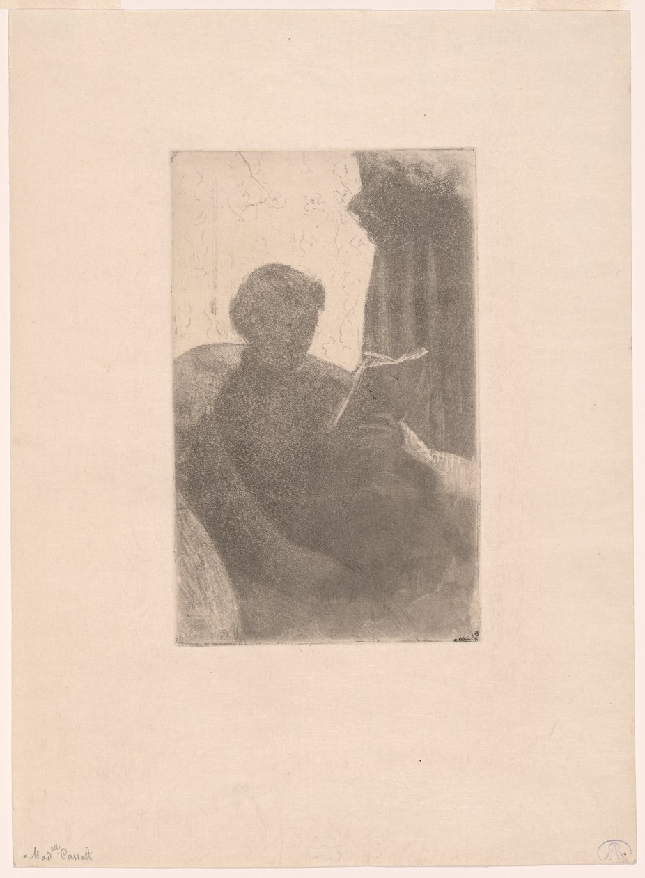 Lydia beim Lesen von Mary Cassatt