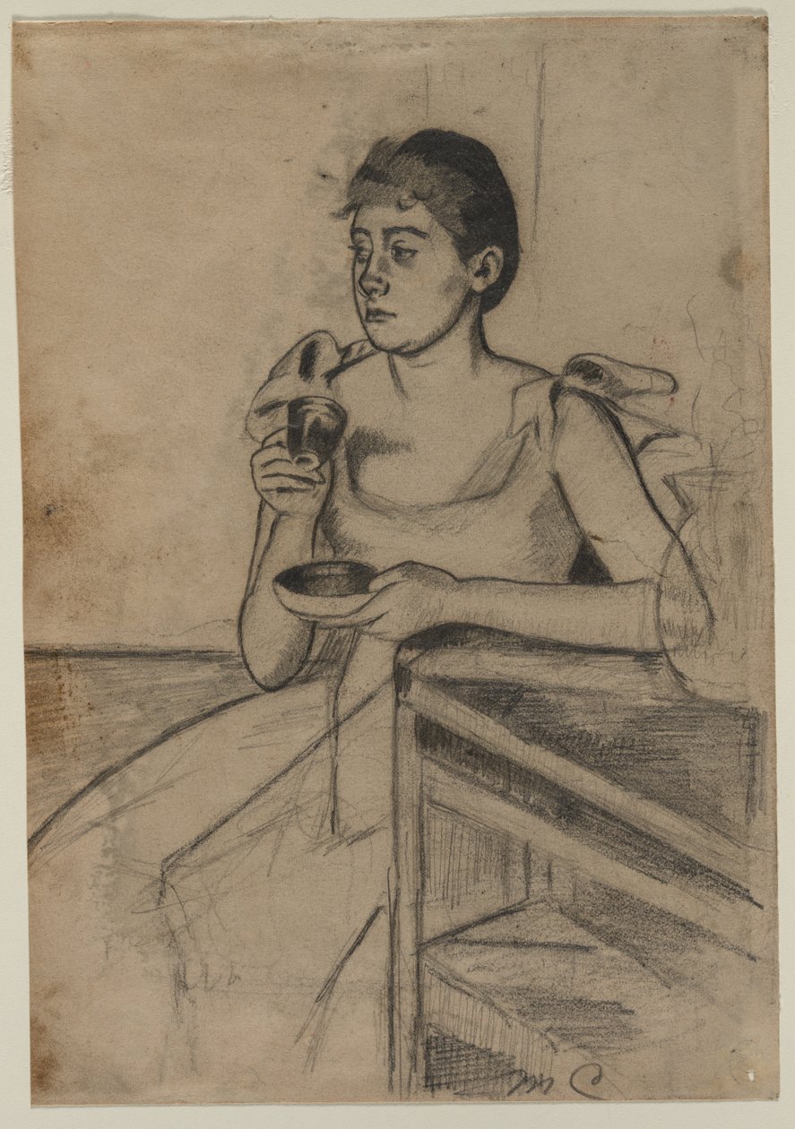 Nachmittagskaffee von Mary Cassatt