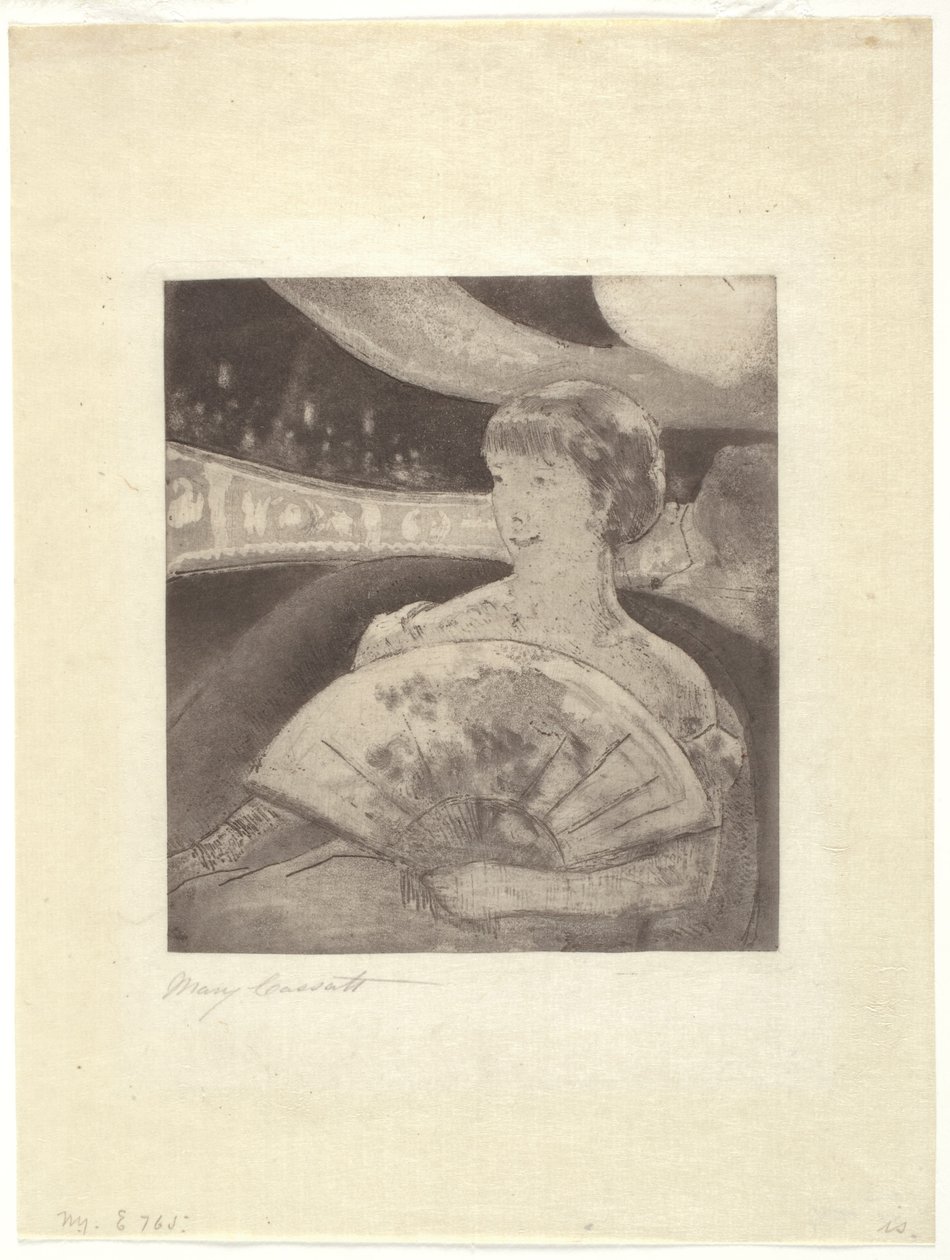 In der Opernloge von Mary Stevenson Cassatt