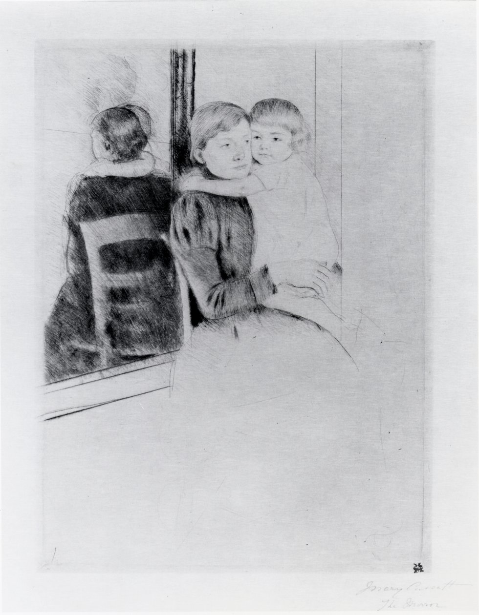 Der Spiegel von Mary Stevenson Cassatt