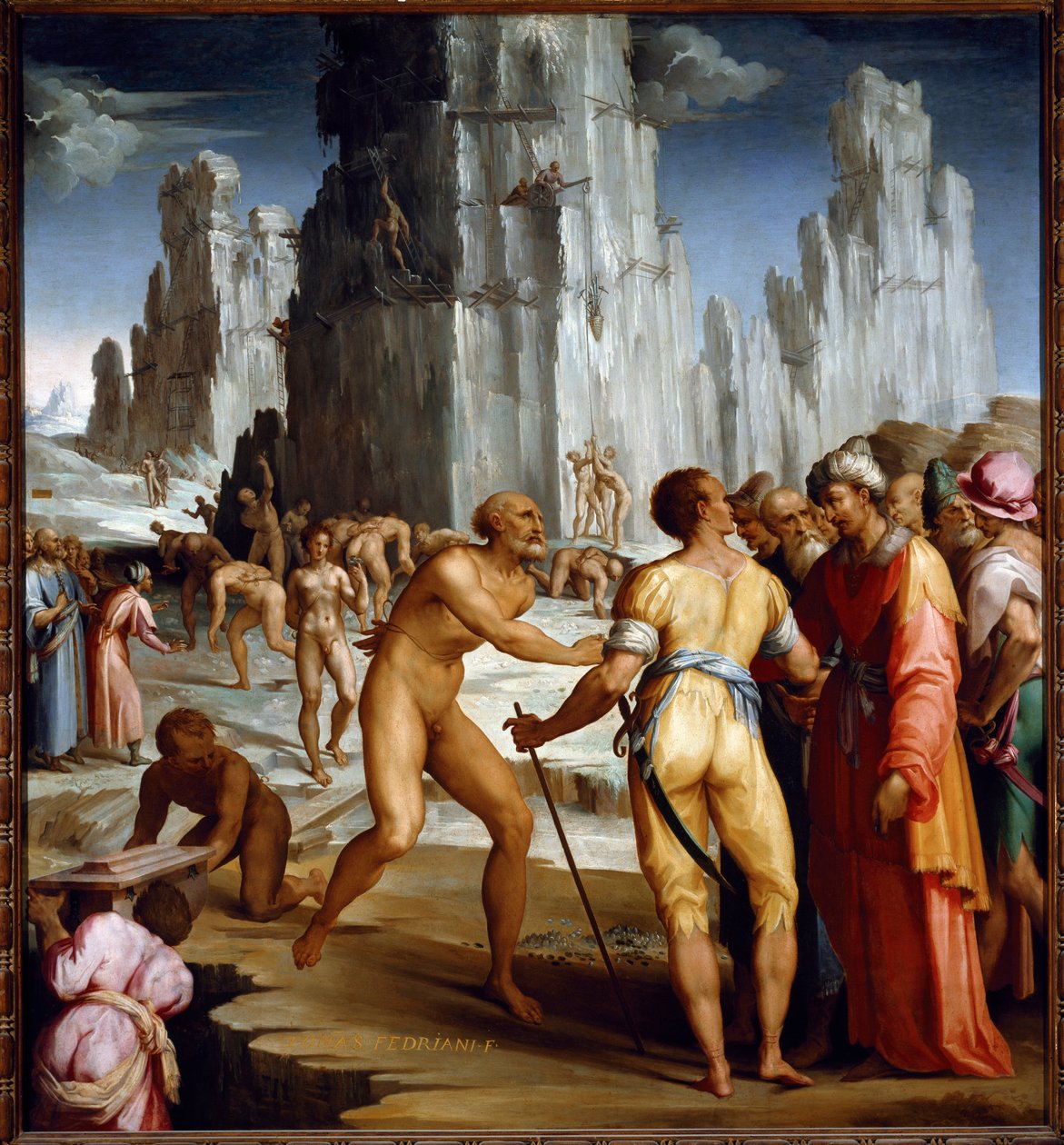 Diamantenabbau von Maso da San Friano