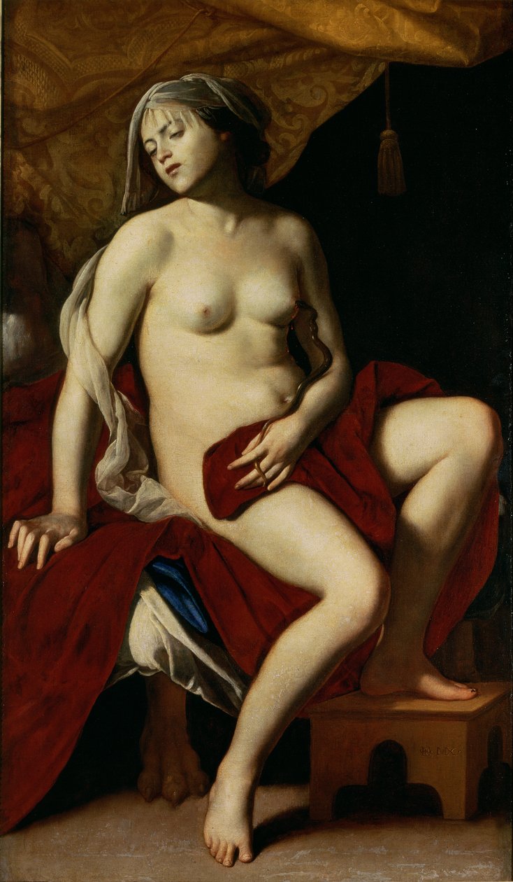 Kleopatra, um 1640 von Massimo Stanzione