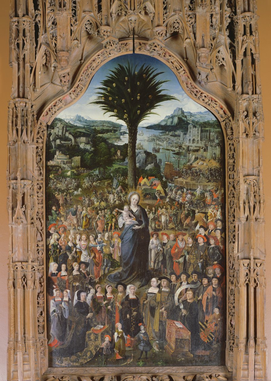 Palme ausgewählt vom Erlöser für den Sieg, 1520 von Master of Amiens