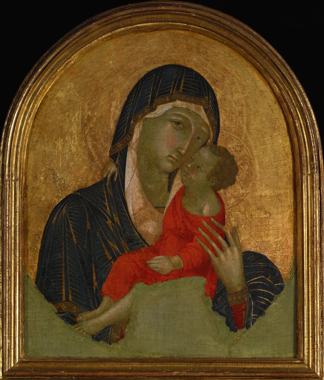 Madonna mit Kind von Master of Badia a Isola