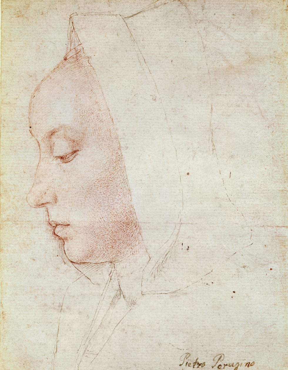 Profil einer Frau von Master of Moulins