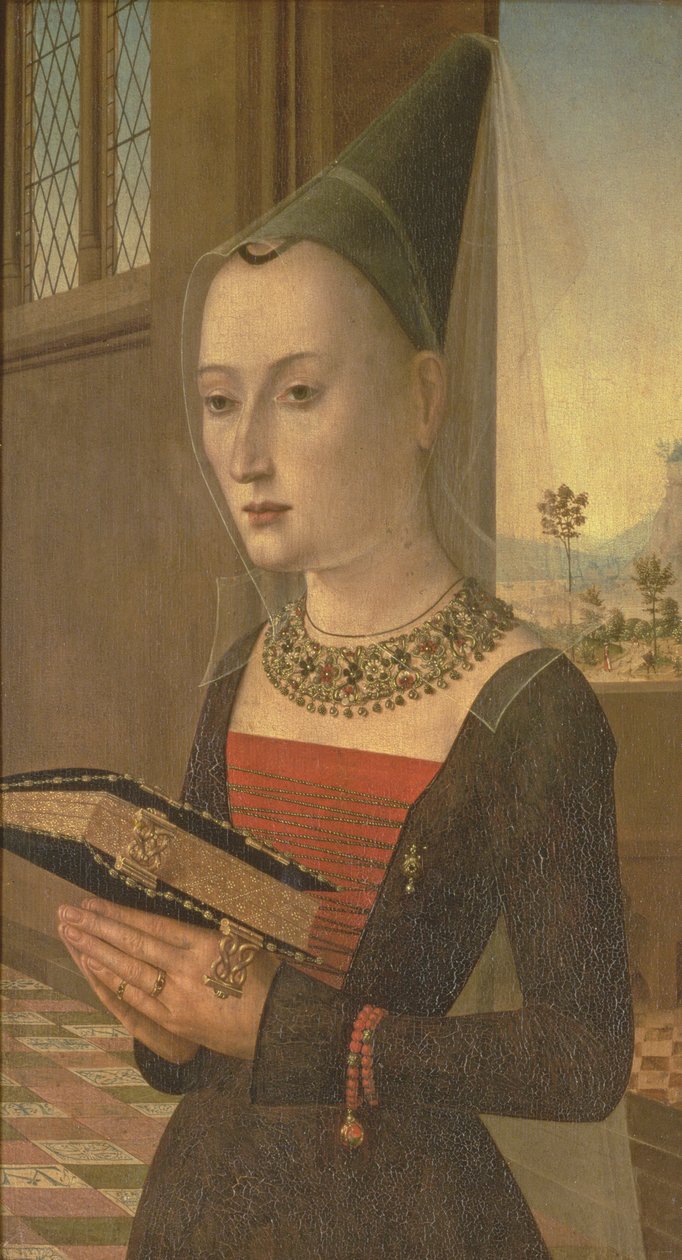 Porträt von Maria Bonciani, Frau von Pierantonio Baroncelli von Master of the Baroncelli Portraits