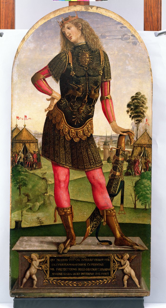 Alexander der Große (356-323 v. Chr.) von Master of Griselda