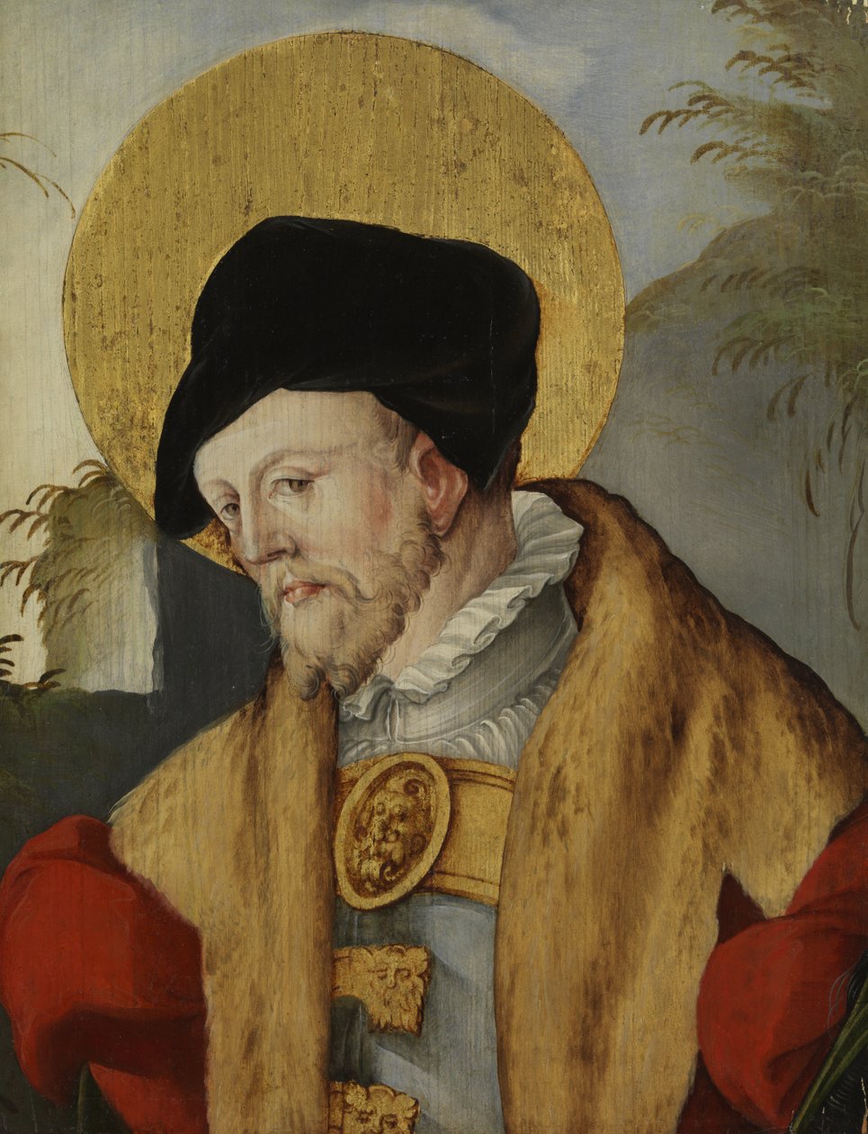 Büste eines Heiligen von Master of Messkirch