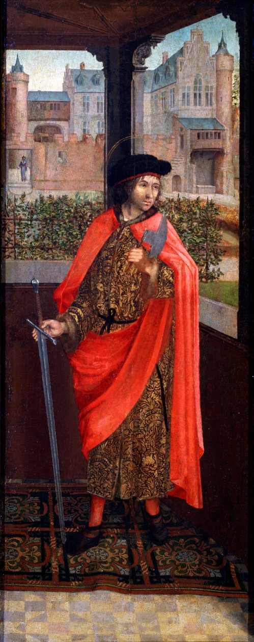 Heiliger Crispin, ca. 1492-1494 von Master of Saint Crispin and Crispinian