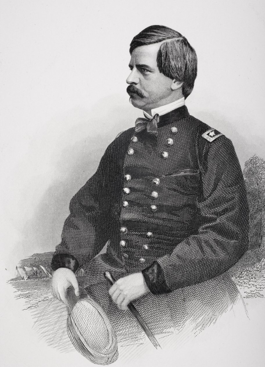 Porträt von Nathaniel Prentiss Banks (1816-94) von Mathew B. Brady