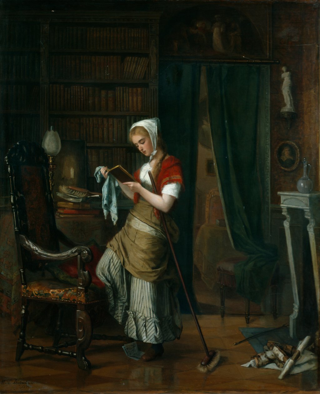 Bauernhaus Innenraum von Mathilde Dietrichson