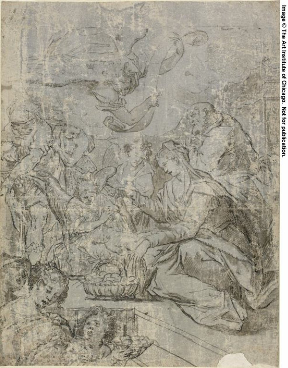 Geburt Christi von Matteo Rosselli