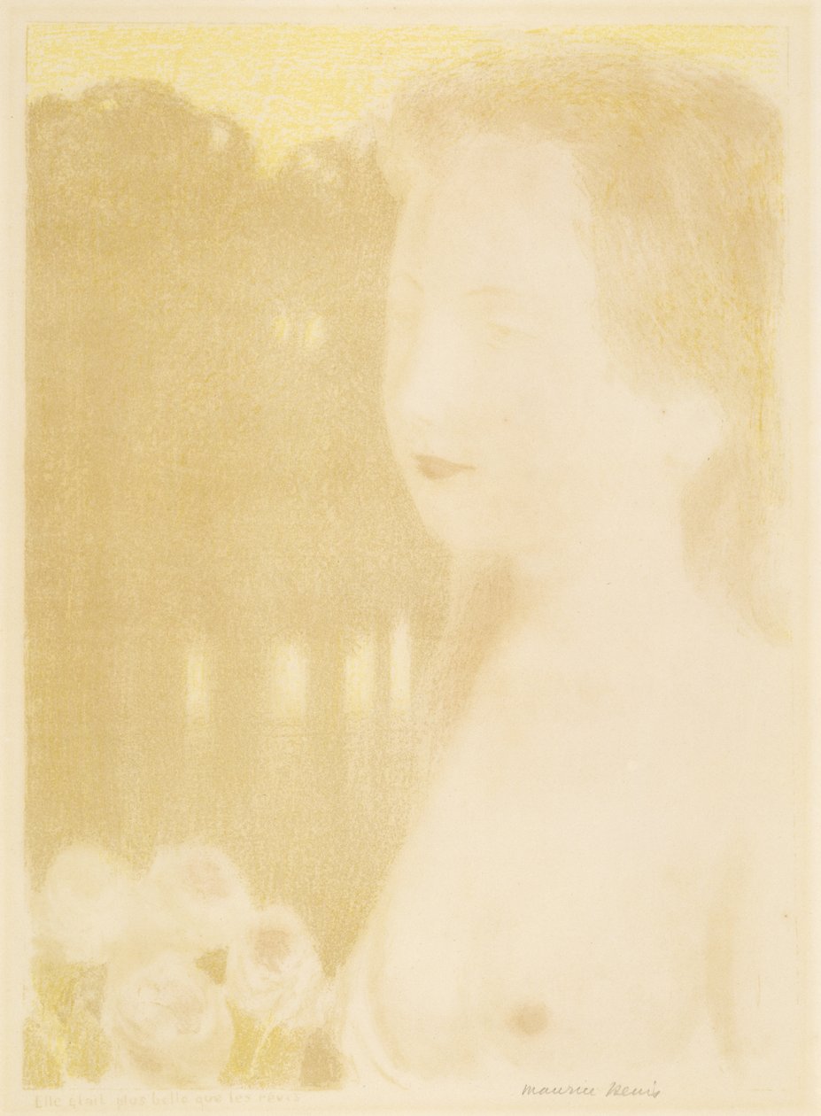 Elle était plus belle que les rêves (Sie war schöner als Träume), 1911 von Maurice Denis