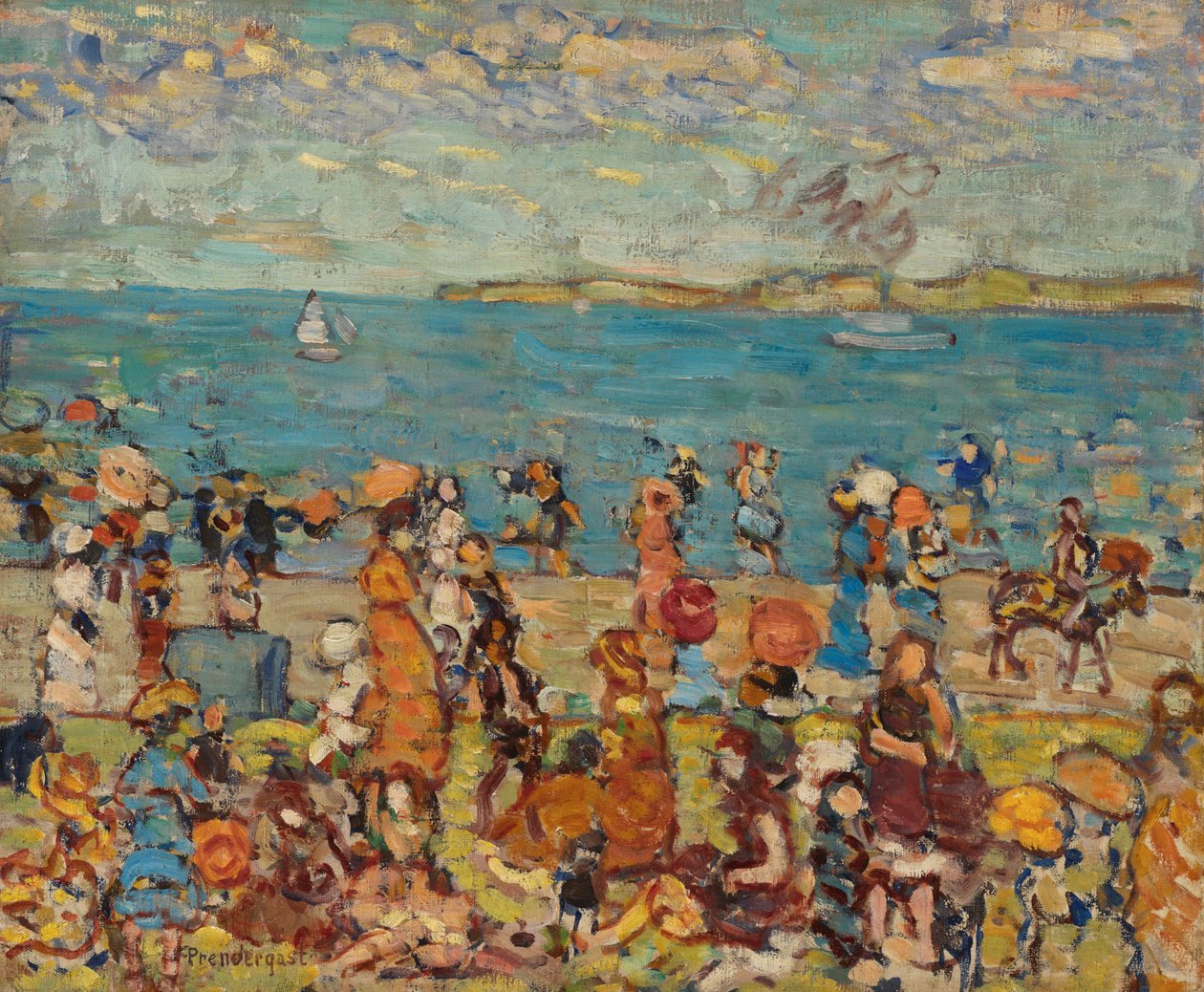 Strandszene von Maurice Brazil Prendergast